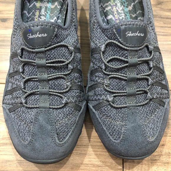 Sketchers Memory Foam Cooled Slip on Shoes - Picture 9 of 10